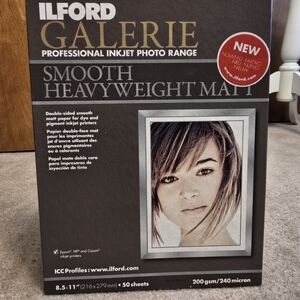 Ilford Galerie Smooth Heavyweight Matte paper